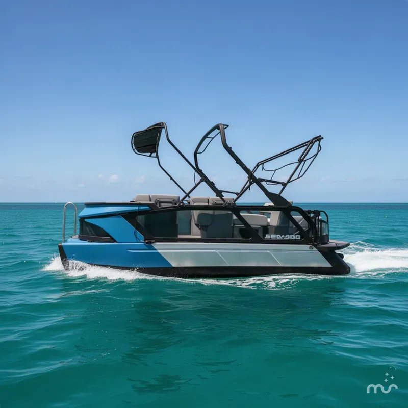 Slide: The Image of Sea-Doo Switch® Cruise 18-130 hp Galvanized 2023 - 1