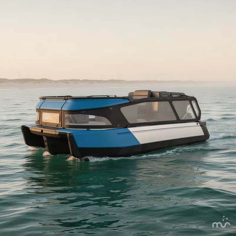 The Image of Sea-Doo Switch® 16-130 Hp Galvanized 2023 - 0