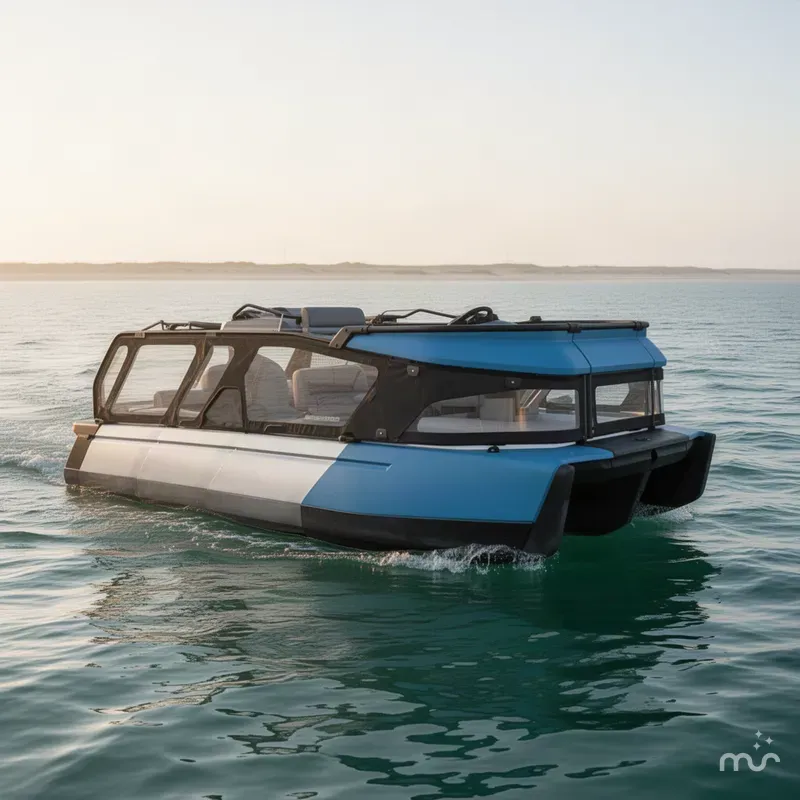 Slide: The Image of Sea-Doo Switch® 16-130 Hp Galvanized 2023 - 1