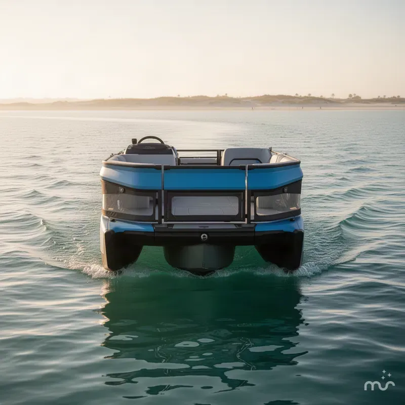 Slide: The Image of Sea-Doo Switch® 16-130 Hp Galvanized 2023 - 2