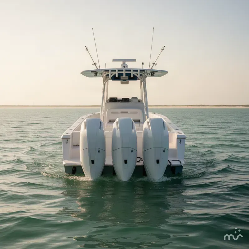 Slide: The Image of Front Runner 39 Center Console 2025 - 2