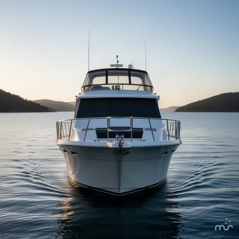 Slide: The Image of Bayliner 4788 Pilot House Motoryacht 2001 - 3