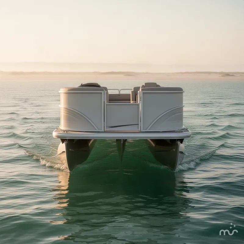 Slide: The Image of Sun Tracker Party Barge 18 DLX 2027 - 3