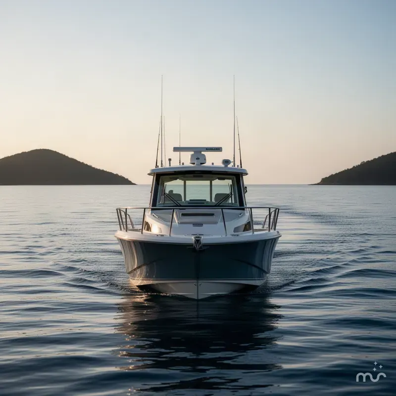 Slide: The Image of Boston Whaler 325 Conquest 2027 - 1