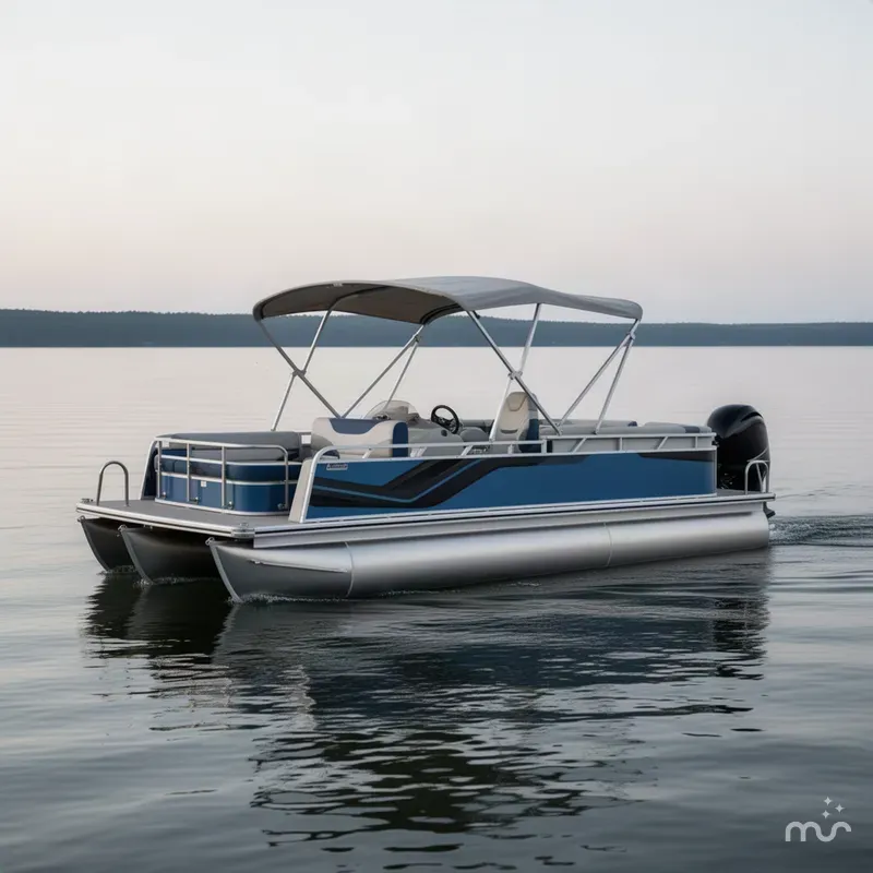 The Image of Avalon Venture 85 23' Versatile Rear Bench Triple-Toon 2027 - 0