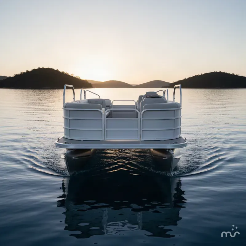 Slide: The Image of Hotwoods Pontoons Aluma Sport 615 2027 - 3