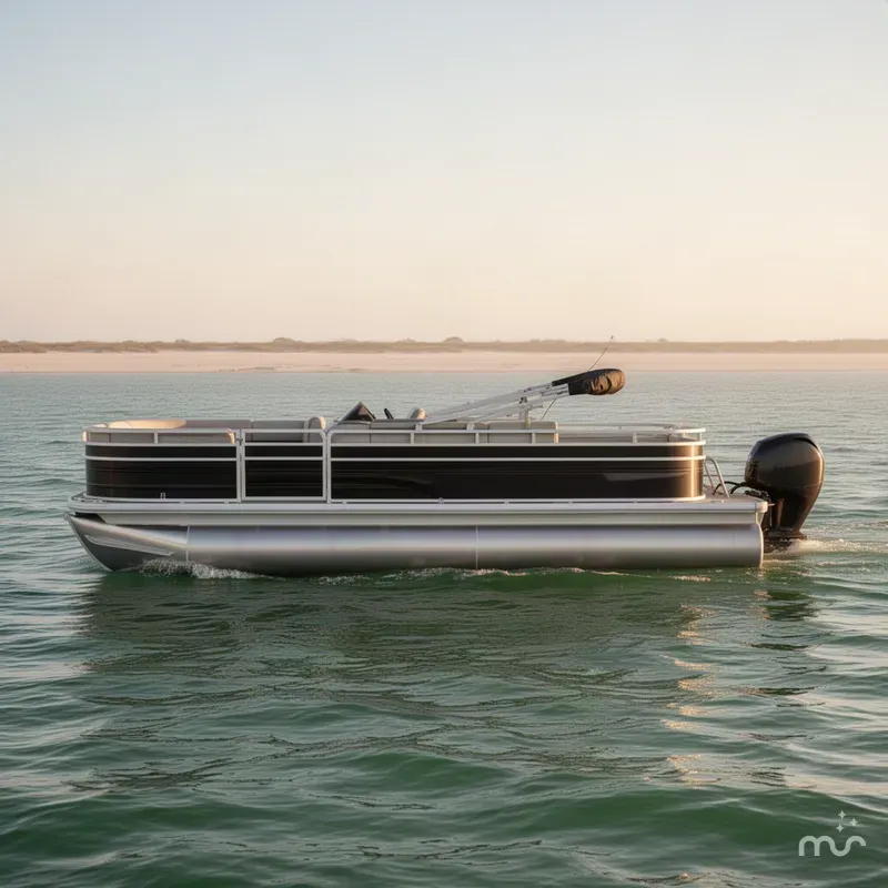 Slide: The Image of Sun Tracker Fishin' Barge 22 DLX 2026 - 1