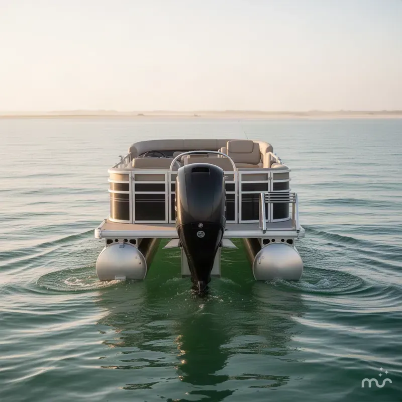 Slide: The Image of Sun Tracker Fishin' Barge 22 DLX 2026 - 2