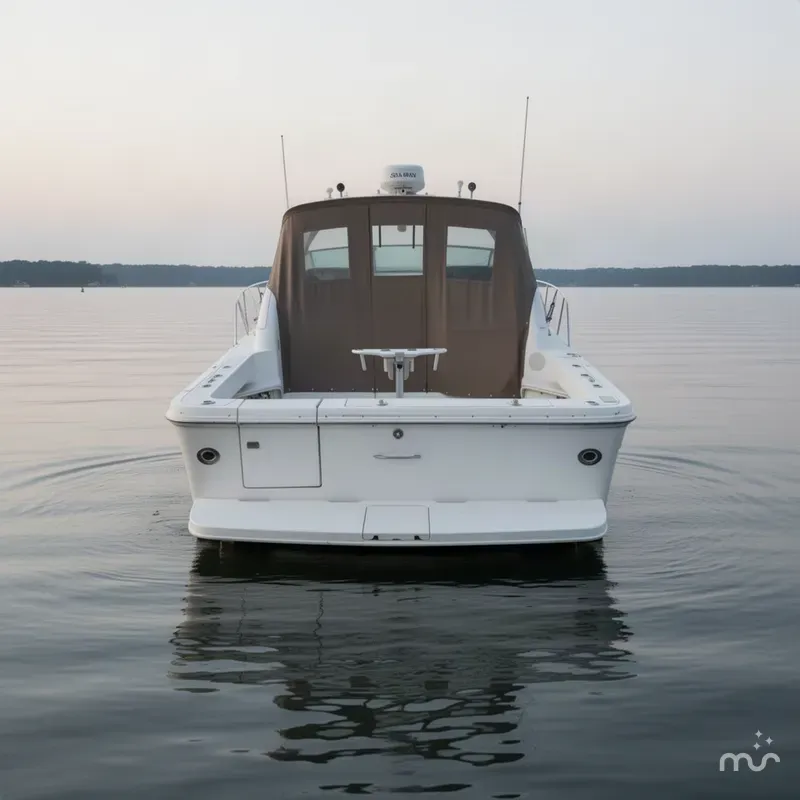 Slide: The Image of Sea Ray 340 Amberjack 1998 - 2