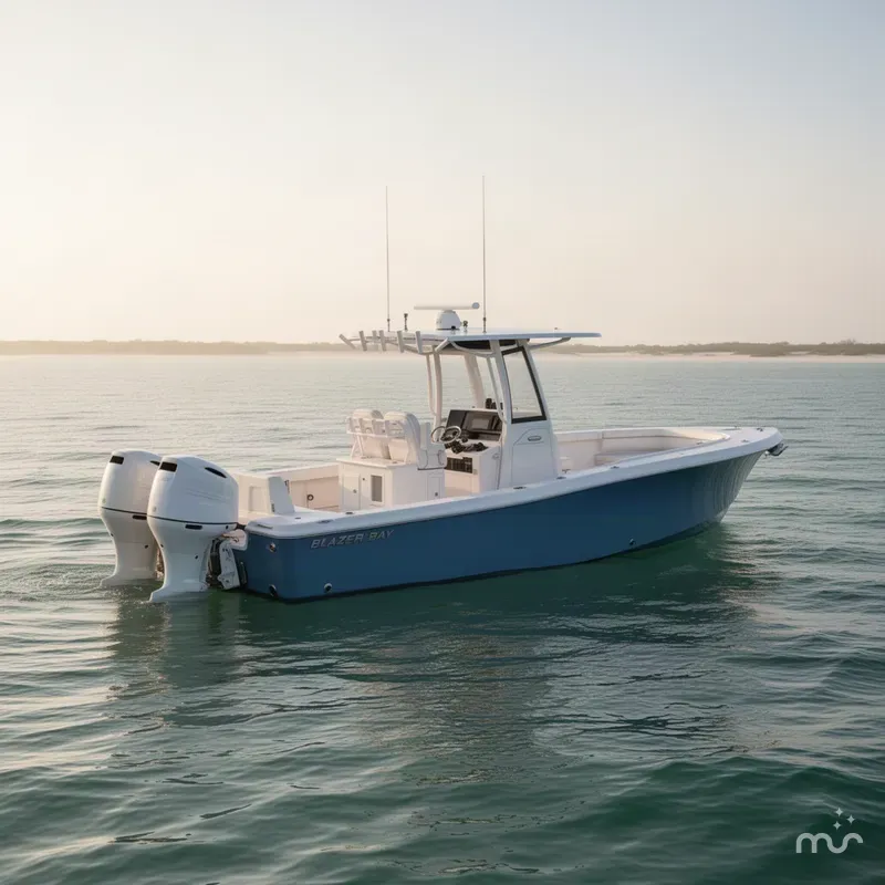 Slide: The Image of Blazer Bay Makaira 2800 2027 - 1