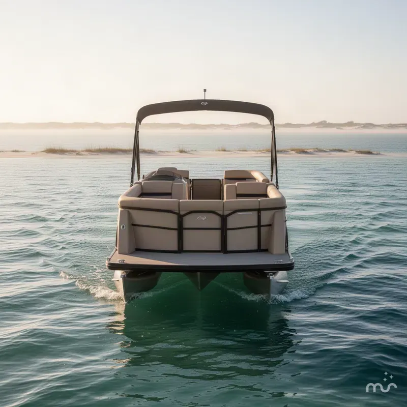 Slide: The Image of Godfrey Monaco 25' Ultra Lounge Tritoon - 255 ULC 2027 - 2