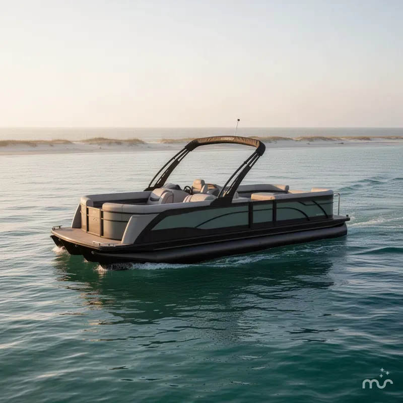 The Image of Godfrey Monaco 25' Ultra Lounge Tritoon - 255 ULC 2027 - 0