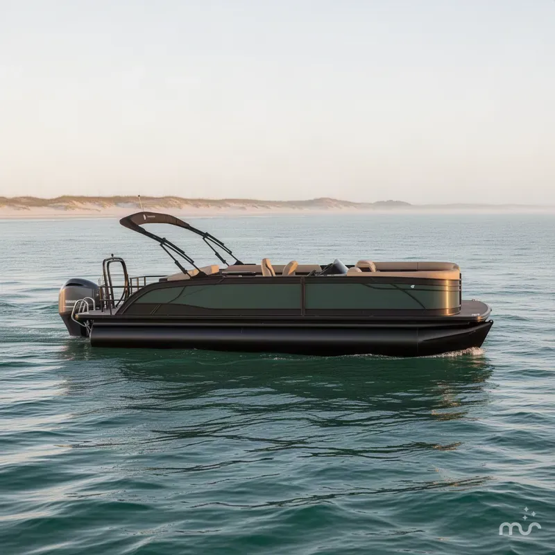 The Image of Godfrey Monaco 23' Single Flip Lounge Tritoon - 235 SFL 2027 - 0
