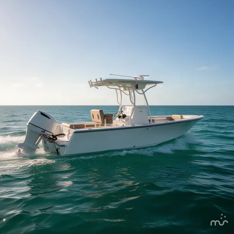Slide: The Image of Sea Born LX22 Center Console 2027 - 2