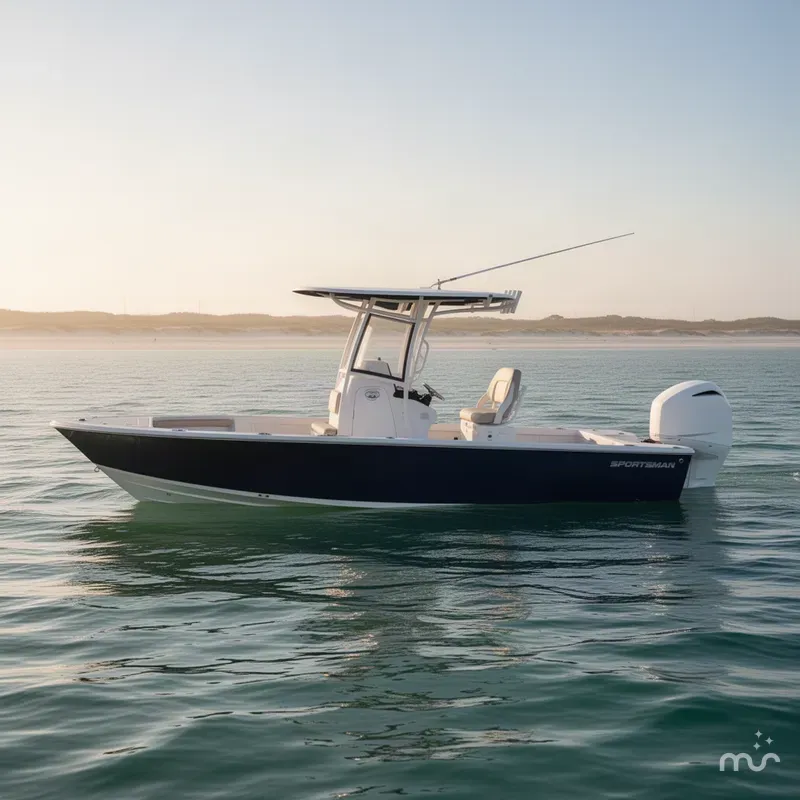Slide: The Image of Sportsman Masters 267 Bay Boat 2020 - 2