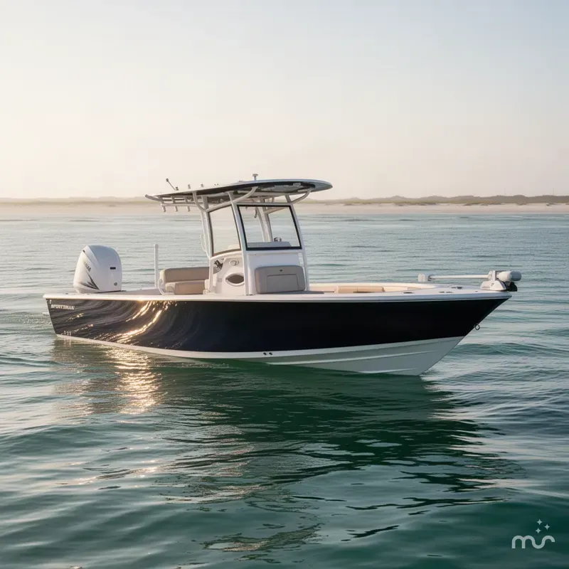 Slide: The Image of Sportsman Masters 267 Bay Boat 2020 - 4