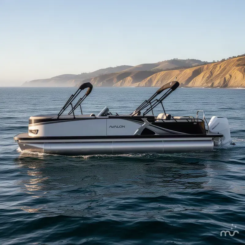 The Image of Avalon 25' LSZ VRB Windshield w/ 200HP Mercury! 2027 - 0