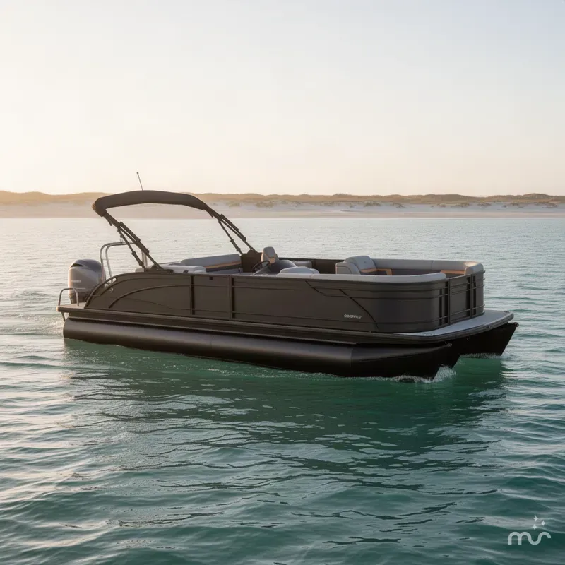 The Image of Godfrey Monaco 23' Single Flip Lounge Tritoon - 235 SFLC 2027 - 0