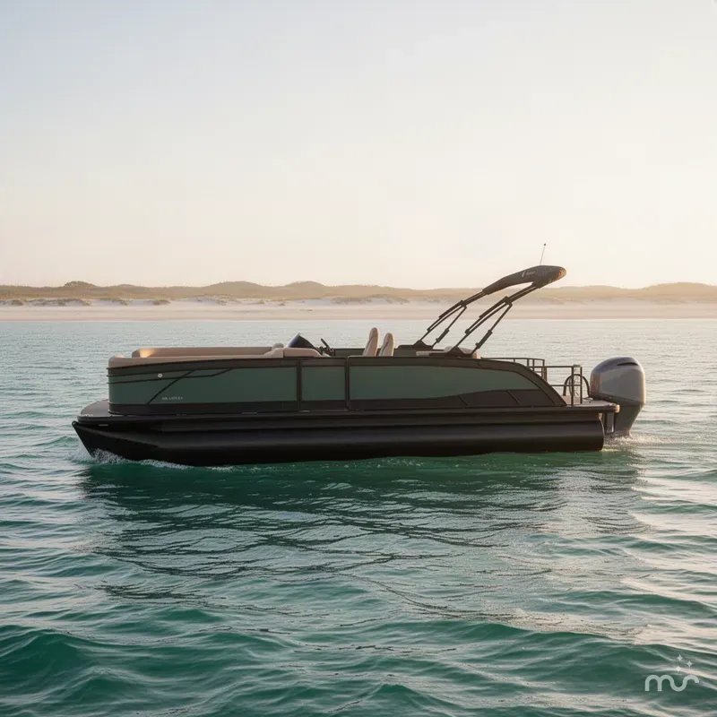The Image of Godfrey Monaco 23' Single Flip Lounge Tritoon - 235 SFLC 2027 - 0