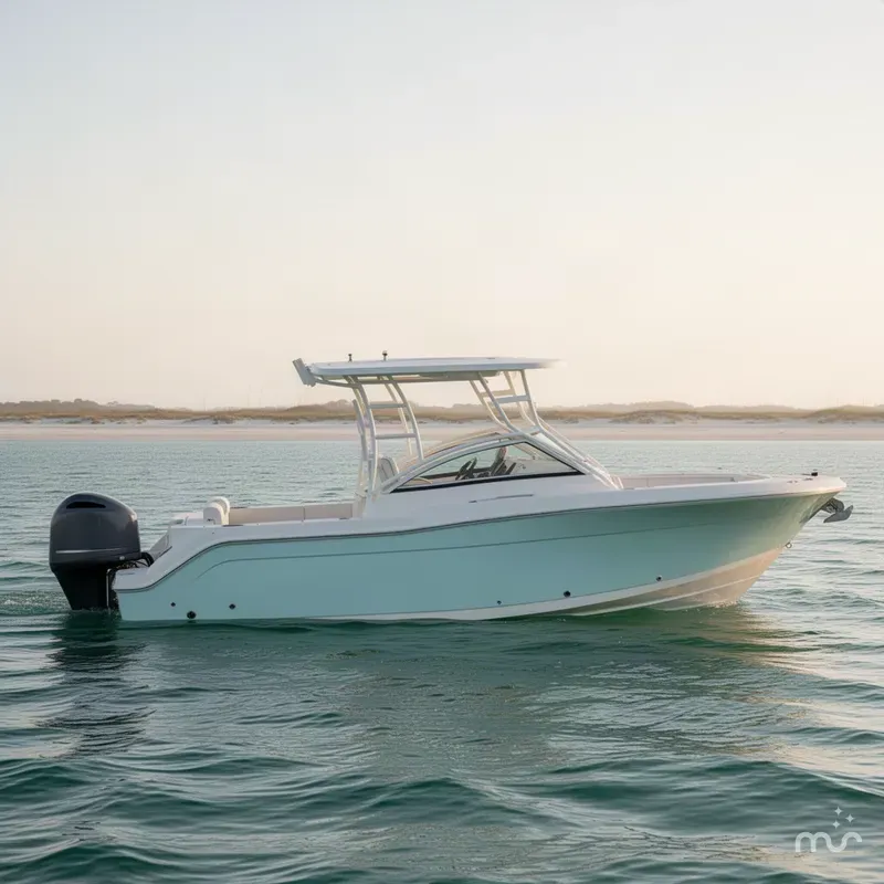 Slide: The Image of Robalo R247 Dual Console 2020 - 1