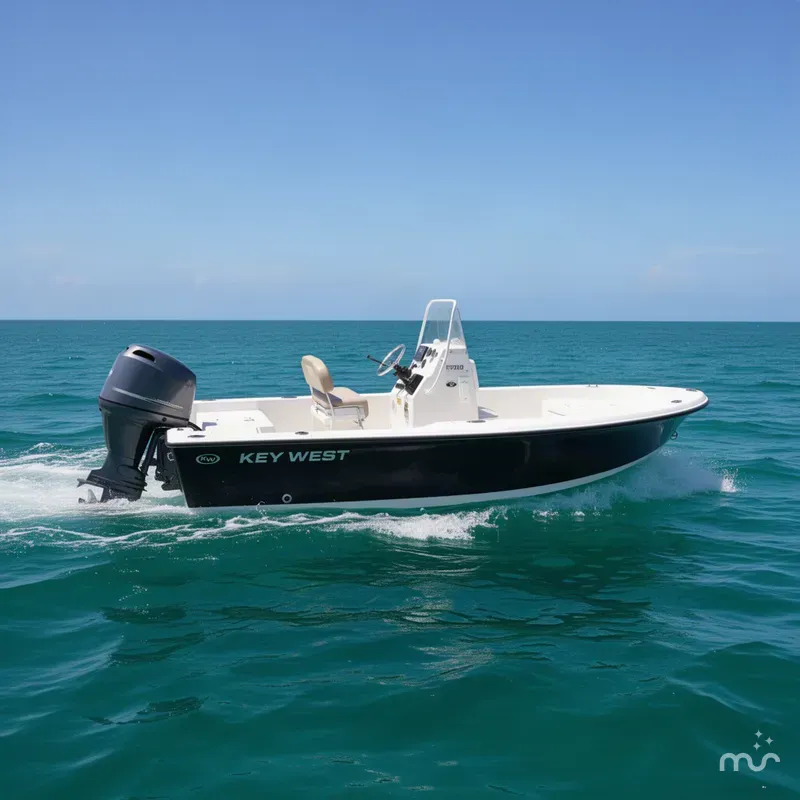 The Image of Key West 1720 Center Console 2016 - 0