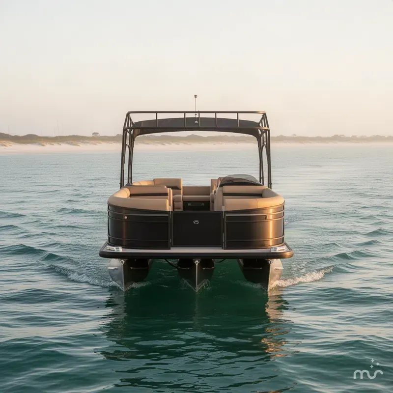 Slide: The Image of Godfrey Monaco 25' Sundeck Tritoon - 255 SDB 2027 - 2