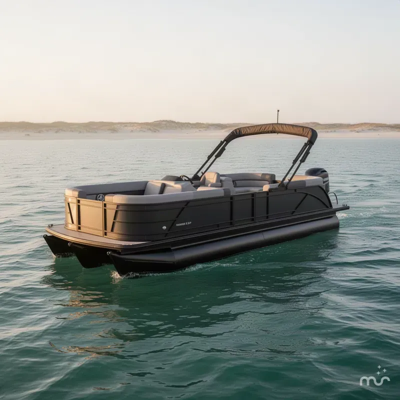 Slide: The Image of Godfrey Sweetwater 22' Split Bench Tritoon - 2286 SBC 2027 - 1