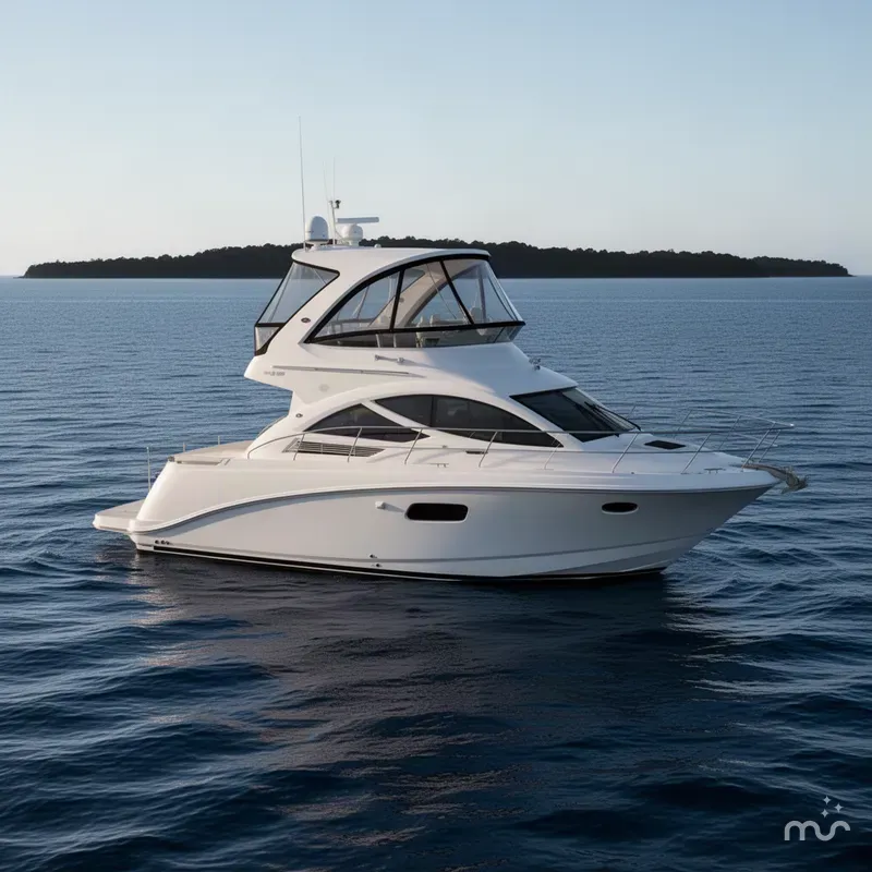 Slide: The Image of Sea Ray 450 Sedan Bridge 2012 - 1