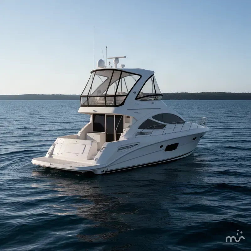 Slide: The Image of Sea Ray 450 Sedan Bridge 2012 - 2