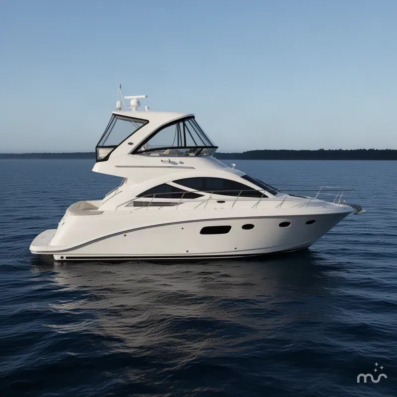 Slide: The Image of Sea Ray 450 Sedan Bridge 2012 - 3