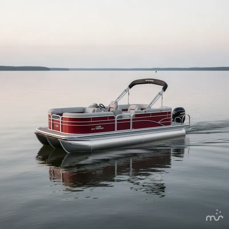 The Image of Sun Tracker Party Barge 22 DLX 2027 - 0