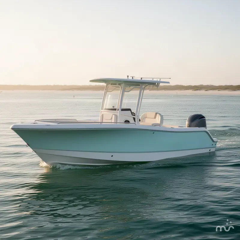 Slide: The Image of Robalo R230 Center Console 2023 - 2