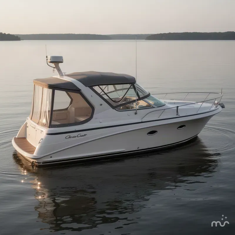 Slide: The Image of Chris-Craft 328 Express Cruiser 2000 - 2
