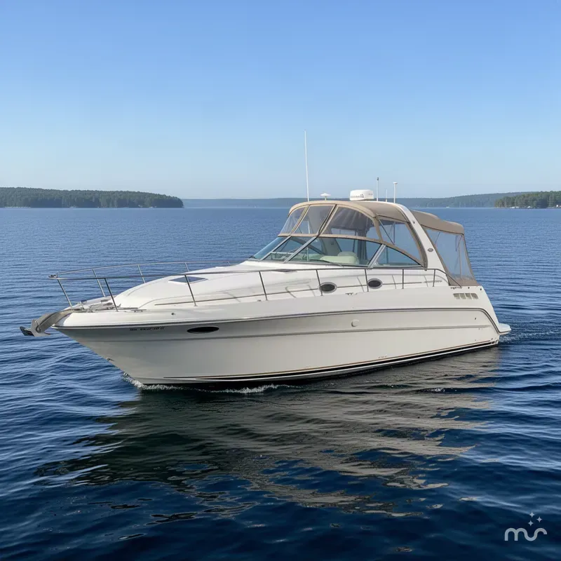 Slide: The Image of Sea Ray 340 Sundancer 1999 - 1