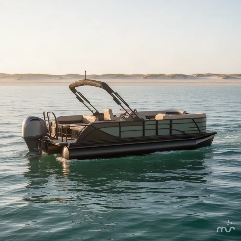 Slide: The Image of Godfrey Sweetwater 22' Single Flip Lounge Tritoon - 2286 SFLC 2027 - 1