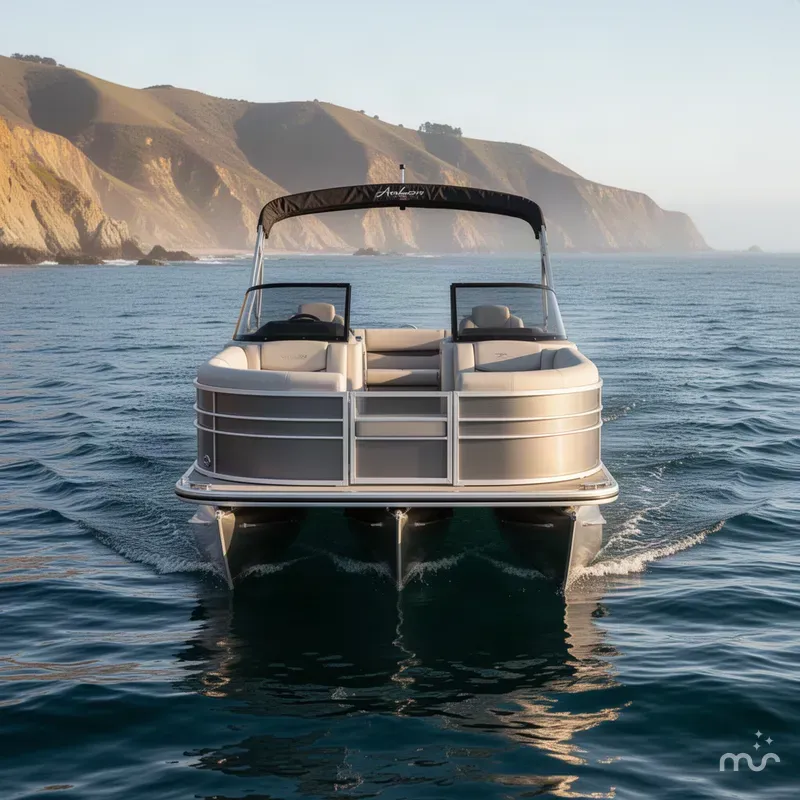 Slide: The Image of Avalon 25' Excalibur LTD Quad lounge Shift Windshiled w/ 425HP Mercury V10! 2027 - 1