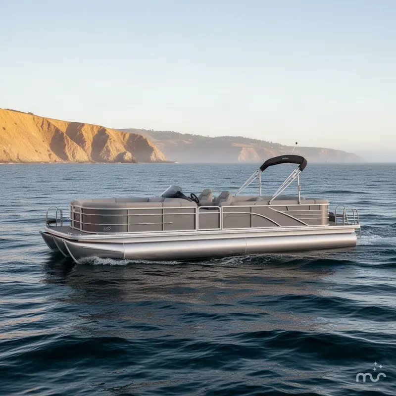 Slide: The Image of Avalon 25' Excalibur LTD Quad lounge Shift Windshiled w/ 425HP Mercury V10! 2027 - 2
