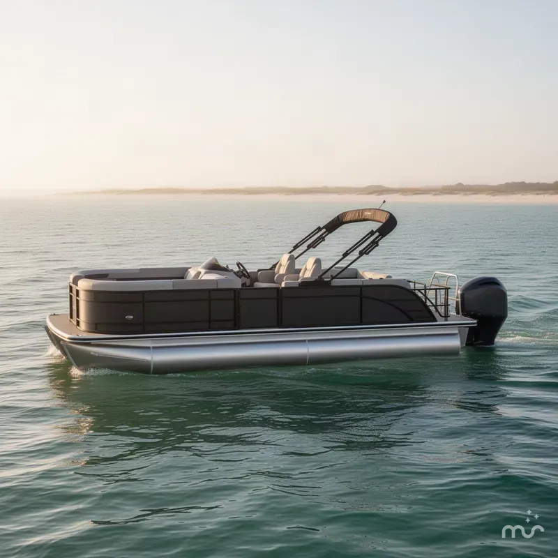 Slide: The Image of Godfrey Sweetwater 22' Single Flip Lounge Tritoon - 2286 SFLC 2027 - 1