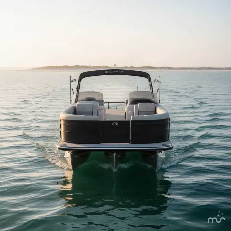 Slide: The Image of Godfrey Sweetwater 22' Single Flip Lounge Tritoon - 2286 SFLC 2027 - 3