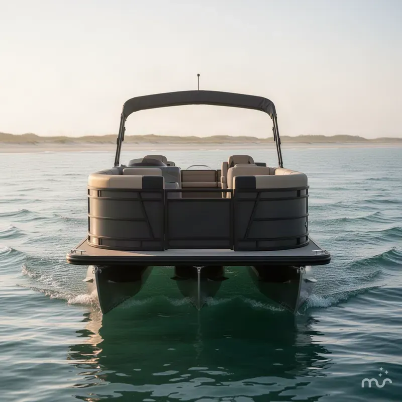 Slide: The Image of Godfrey Sweetwater 22' Single Flip Lounge Tritoon - 2286 SFLC 2027 - 3