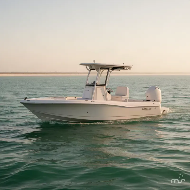 Slide: The Image of Caymas Hybrid Boat 2026 - 2
