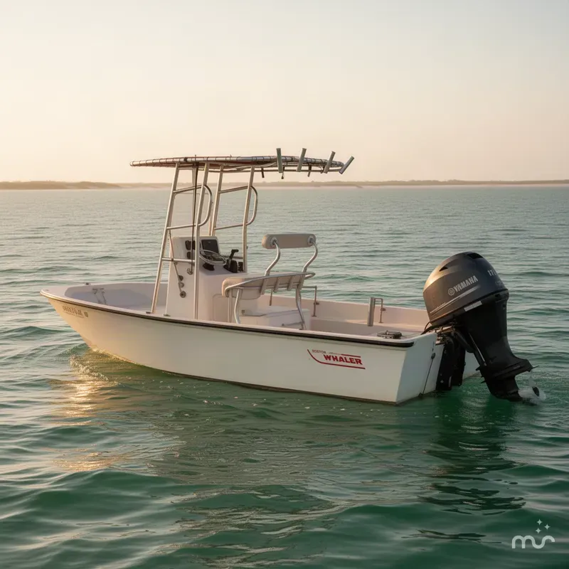 Slide: The Image of Boston Whaler 17 Montauk 1984 - 4