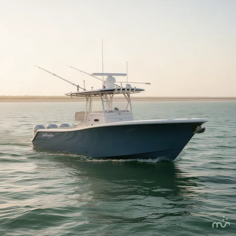 Slide: The Image of Yellowfin 32 Offshore 2027 - 1