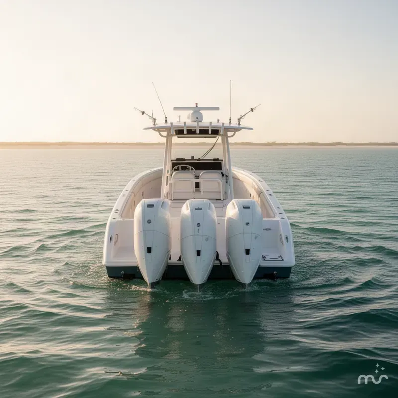 Slide: The Image of Yellowfin 32 Offshore 2027 - 2
