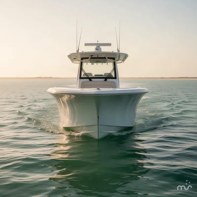 Slide: The Image of Yellowfin 36 Offshore 2027 - 2
