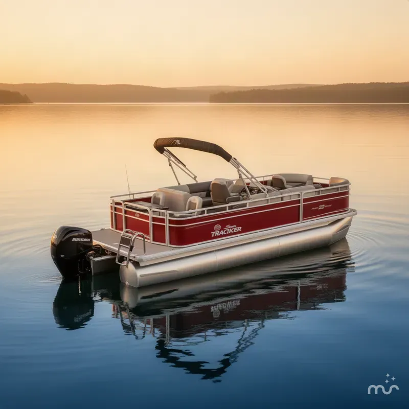 The Image of Sun Tracker Fishin' Barge 22 XP3 2027 - 0