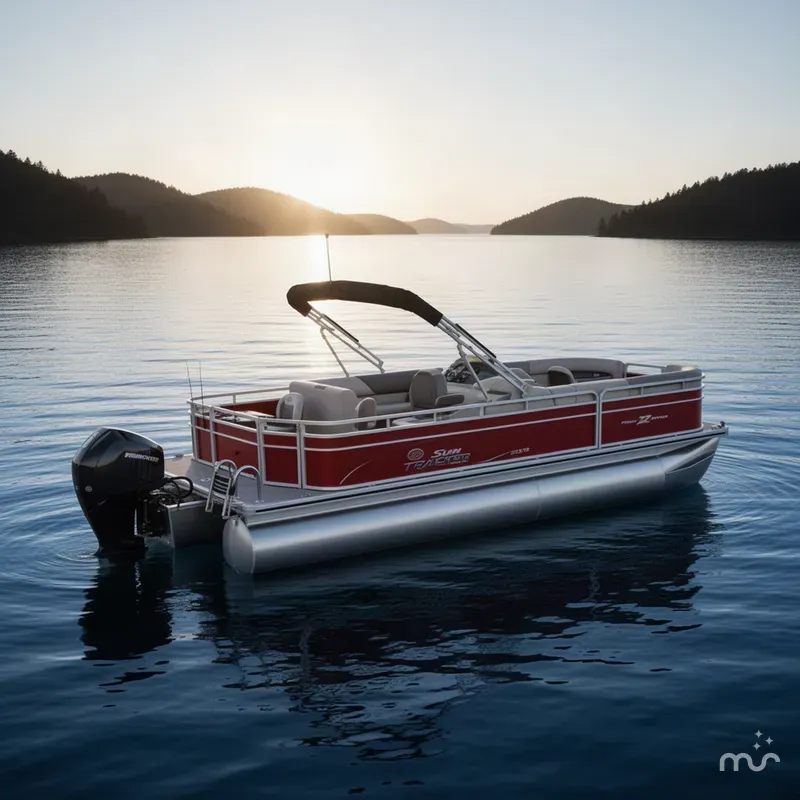 The Image of Sun Tracker Fishin' Barge 22 XP3 2027 - 0