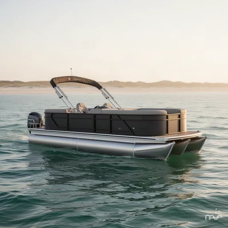 The Image of Godfrey Sweetwater Xperience 22' Split Bench Tritoon - 2286 SBX 2027 - 0