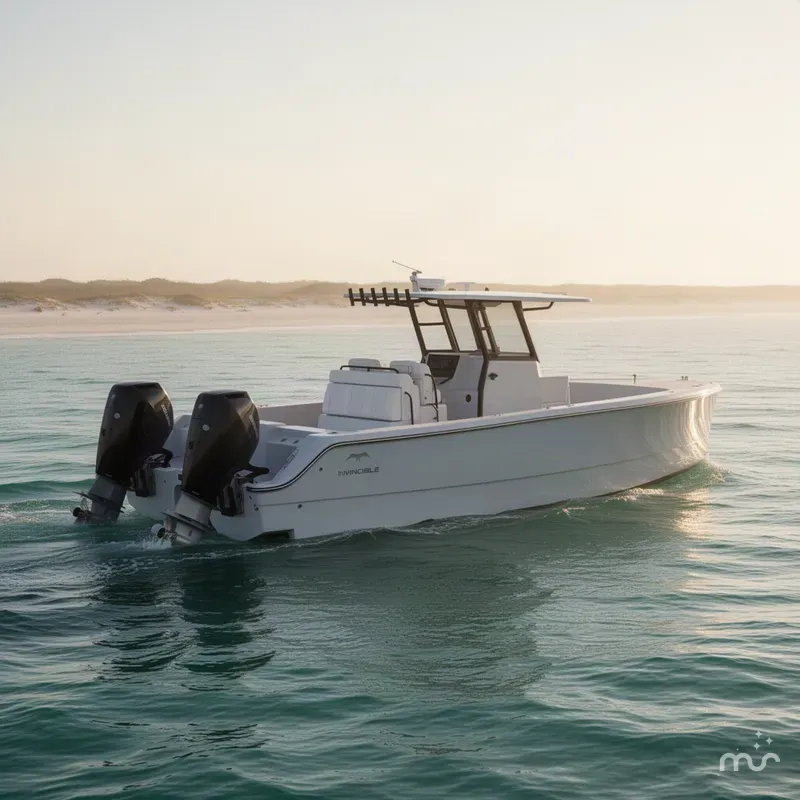 Slide: The Image of Invincible 33 Catamaran 2027 - 0