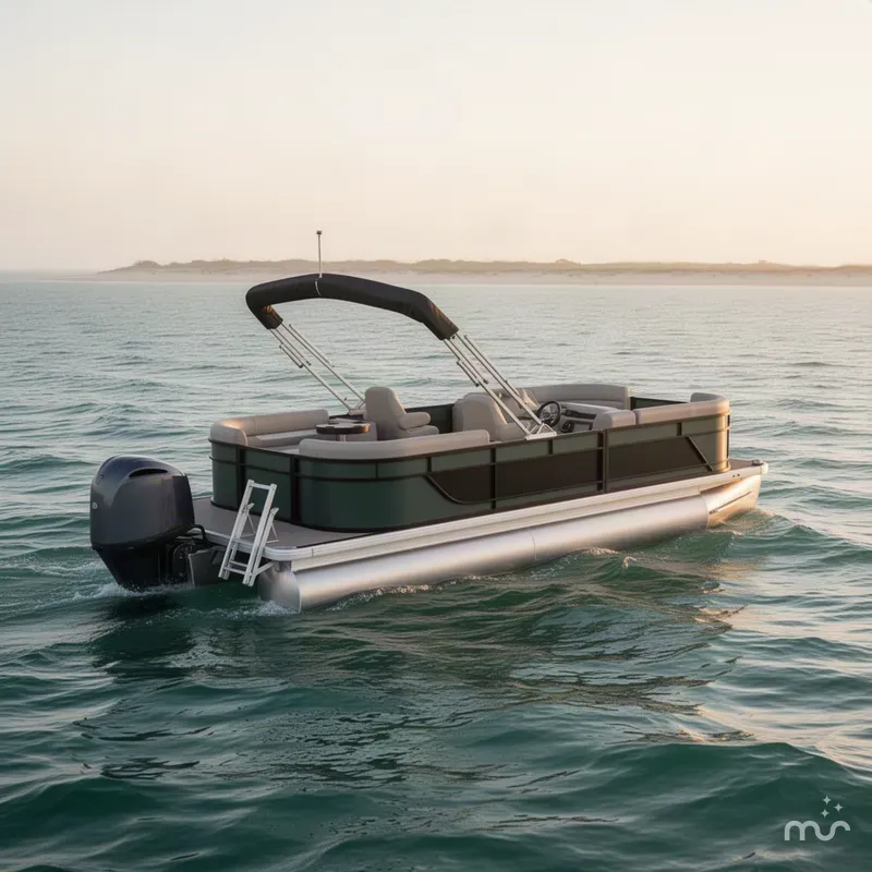 The Image of Godfrey Sweetwater Xperience 22' Split Bench Tritoon - 2286 SBX 2027 - 0